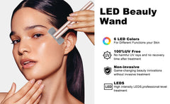 jidany-lumiere-bleue-visage apaise la peau et resserre les pores