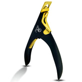 JIM PRO Coupe-ongles acryliques noir doré au premier plan.