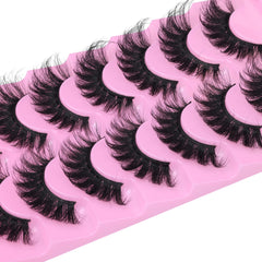Cils Jimire faux mink volumineux et subtil pour un regard étoffé.