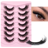 Cils JIMIRE faux vison regard œil-chat fluffy 17 mm, effet lifting