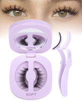 Cils magnétiques JIMIRE affichant un look naturel et raffinée.
