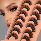 Cils JIMIRE vison 18 mm duveteux pour un regard glamour durable.