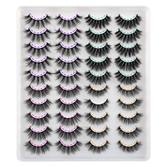 Cils JIMIRE: emballage pratique et présentation soignée pour vos faux cils.