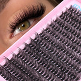 JIMIRE Fluffy Lash Clusters emballage compact et démarrage facile