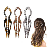 Épingle en forme U Jimmidy Prestige, fixation élégante pour cheveux fins ou épais.