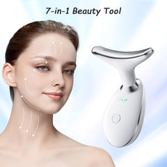 Jinstyles utilisation a domicile, soin du cou et du visage facilité.