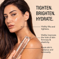 Vitamine C et niacinamide hydratent et éclaircissent le teint