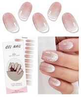 JMEOWIO – emballage des bandes gel rose crème, pratique et prêt à offrir.