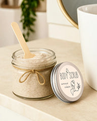 Gommage corps miel JMHACHY, exfolie en douceur et revitalise la peau.