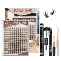 JMS&JMS Kit Cils Fée invisibles en bande pour un regard naturel.