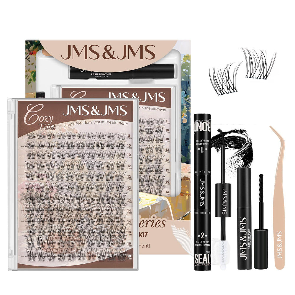JMS&JMS Venus Clusters : kit clusters velours pour un regard naturel et modulable.