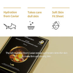 JMsolution masque-caviar-or-24k adhesion-optimal: actifs pénétrants pour une peau plus fraîche.