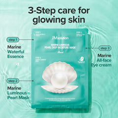 JMsolution masque en cellulose légère et facile à appliquer sur le visage.