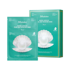 JMsolution masque perle marine pour un teint lumineux et hydraté.
