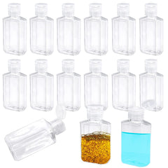 Flacon plastique Jnnzzggu 60 ml avec bouchon clapet, pratique pour voyage