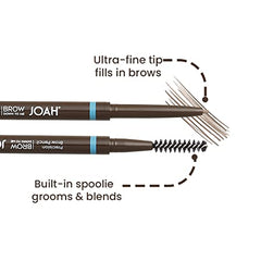 JOAH Brow Down To Me – spoolie intégré pour estomper rapidement.