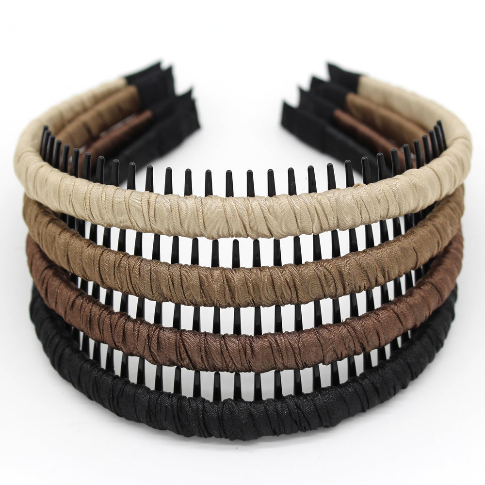 JOBAND bandeau-cheveux-dents-sans-glisse maintient les cheveux en place toute la journée.