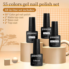 JODSONE base-coat-5ml: base facilitant l'adhérence et la tenue.