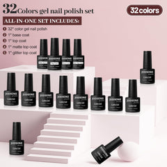 Base et top coat sans essuyage JODSONE pour une finition rapide