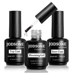 JODSONE Blooming Gel: vernis ongles art avec motifs marbrés et couleurs vibrantes