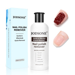 JODSONE: bouteille-démaquillant sans acetone, retire gel et vernis sans assécher les ongles.