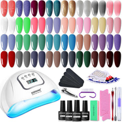 JODSONE ensemble 32 couleurs vernis gel pour ongles durables