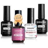 Ensemble JODSONE: quatre fioles 15 ml pour préparer les ongles.