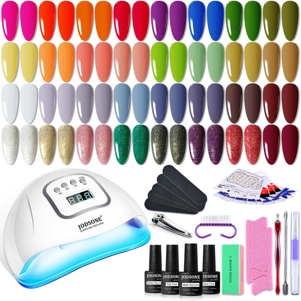 JODSONE kit-vernis-gel-lampe-uv: présentation du kit complet pour manucure à domicile