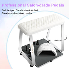 JODSONE repose-pieds pédicure coussin-douceur pour pieds confortables pendant les soins.