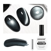 Vernis gel oeil-de-chat JODSONE en flacon, révélant l'effet holographique