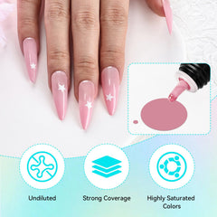JODSONE bouteilles vernis gel couleurs saturées pour looks intenses.