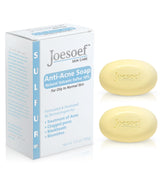 JOESOEF SKIN CARE Savon au soufre pour l'acné, nettoyage en profondeur des pores