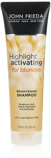 John Frieda shampooing éclaircissant blond – bouteille lumineuse révélant les reflets