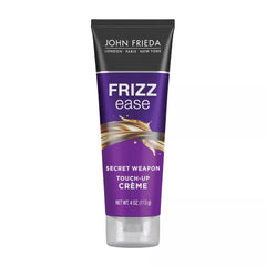 John Frieda Frizz Ease Secret Weapon Crème, flacon 4 oz, offre finition et brillance.