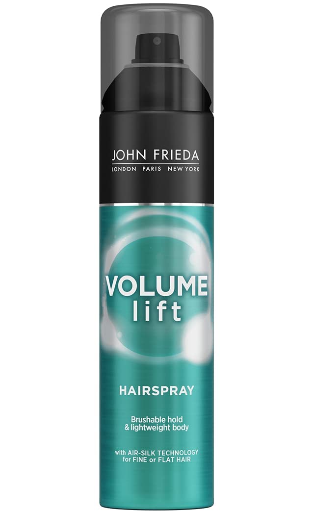 John Frieda Volume Lift Hairspray, brume légère pour volume durable et mouvement naturel