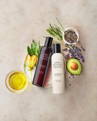 John Masters Organics Shampoing cheveux secs - application sur cheveux humides