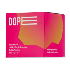 Johnny B. Dope Texture Gel, bouteille 100 ml, offre un maintien modulable sans effet dur.