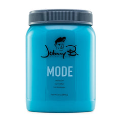 Johnny B. Mode Gel – bouteille 64oz pour un maintien durable.