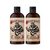 Johnny Slicks Shampoing Organique en bouteille pour un nettoyage en douceur des cheveux.