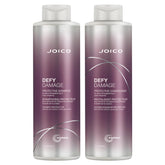Joico Defy Damage Shampoo Bouteille — shampoing doux qui préserve la couleur et renforce les cheveux.