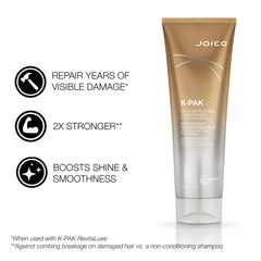 Joico K-PAK Daily: bouteille détaillée, démêle et hydrate sans alourdir.