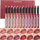 Palette Jolilab 12 teintes nude et rouge pour tous les looks.