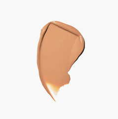 Jones Road What The Foundation Beige, application-doigts: fini naturel et polyvalent sur le visage.