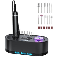 Foreuse à ongles pro JOSGLOI avec écran LCD pour un contrôle précis.