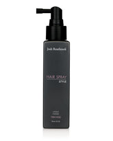 Josh Rosebrook Hair Spray emballage-bouteille: design élégant et utilisation pratique.