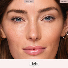 Poudre Jouer en texture soyeuse qui se fond sur le teint.
