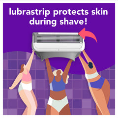 JOY lubrastrip assure une glisse fluide et moins d'irritation.