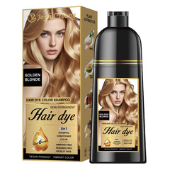Joyful Young Shampoing Blond Doré – bouteille pompe, teinte chaude prête à l’emploi