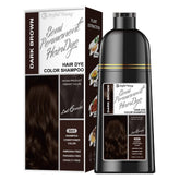 Joyful Young Shampoing brun fonce – couverture naturelle des gris