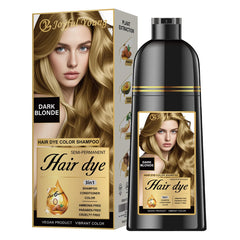 Joyful Young Shampoing Colorant dépose blond foncé pour un rendu naturel.